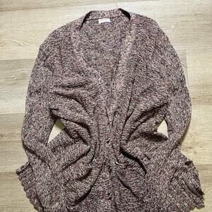 Multicolored Knit Cardigan